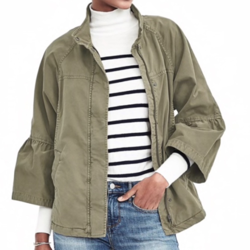 EUC Banana Republic utility jacket